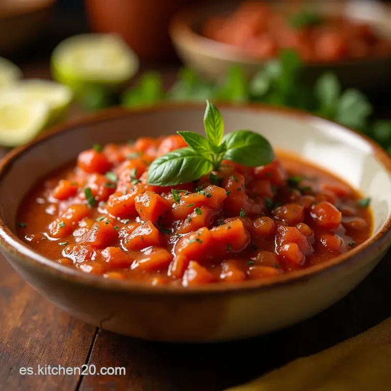 Salsa Ranchera Aut&eacute;ntica El Sabor De M&eacute;xico presentation