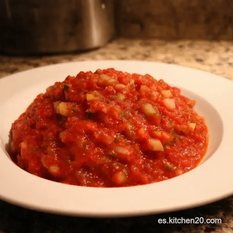 Salsa Roja Casera El Secreto De La Abuela Con Un Twist Moderno presentation