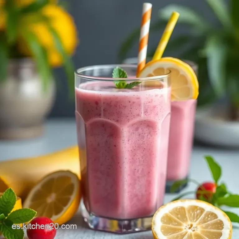 Smoothie Tropical Revitalizante presentation