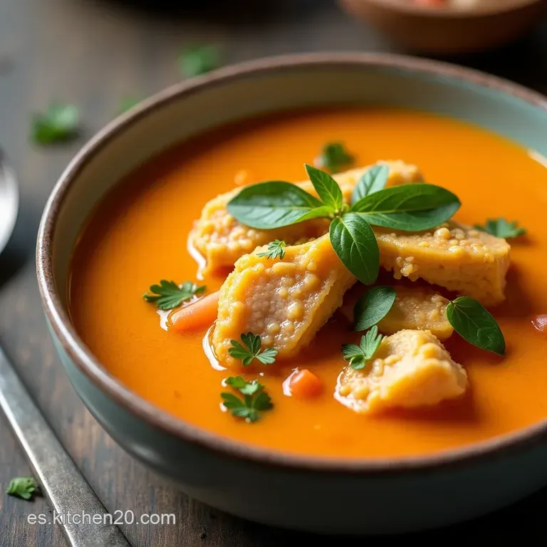 Sopa de Pollo con Pimienta AfroCaribe&ntilde;a Un Revitalizante Abrazo Caliente