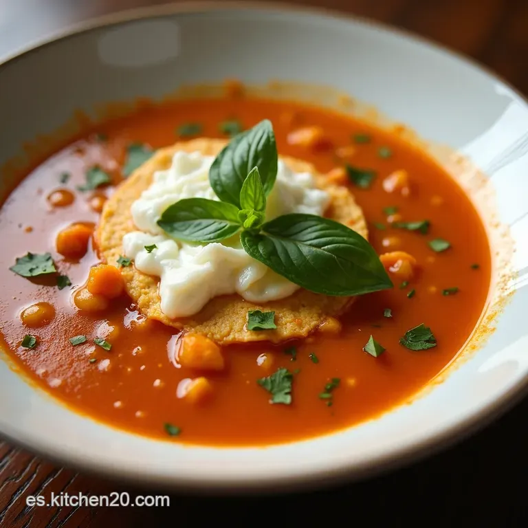Sopa de Tortilla Picosita con Pollo