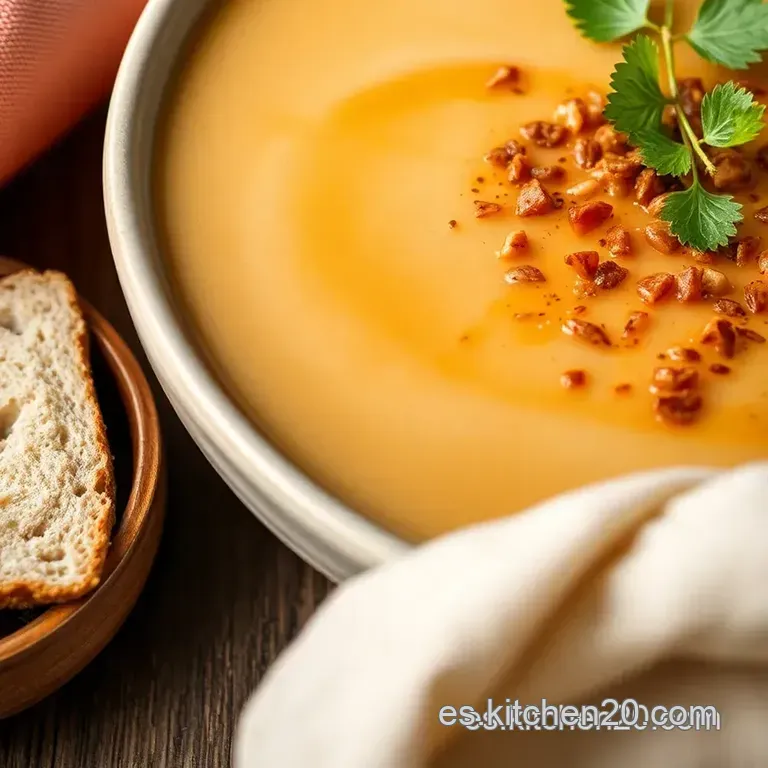 Sopa Miso Cl&aacute;sica Con Toque Espa&ntilde;ol presentation