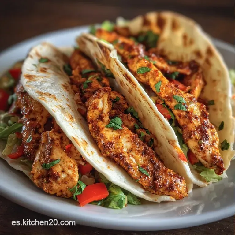 Tacos alineados con aguacate cremoso, gotas de lim&oacute;n y salsa roja brillante sobre una tabla de madera oscura pulida.