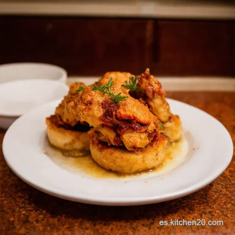 Tapas De Pollo Al Ajillo Express Cena Lista En 20 Minutos presentation