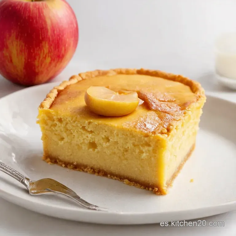 Tarta de Manzana R&uacute;stica De la Abuela