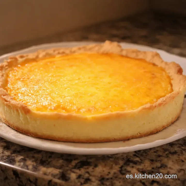 Tarta De Queso Fr&iacute;a Con Mermelada De Cerezas presentation