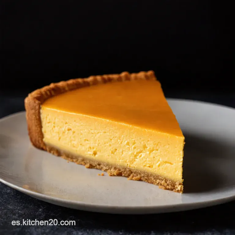 Tarta de Queso Fr&iacute;a con Mermelada de Cerezas