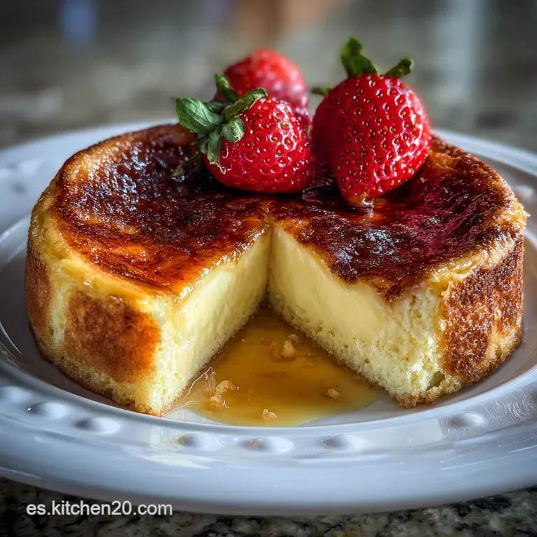 Tarta de Queso al Horno Cremosa