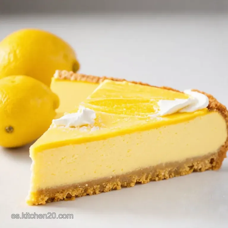 Tarta Mousse de Lim&oacute;n Un Postre Refrescante y F&aacute;cil