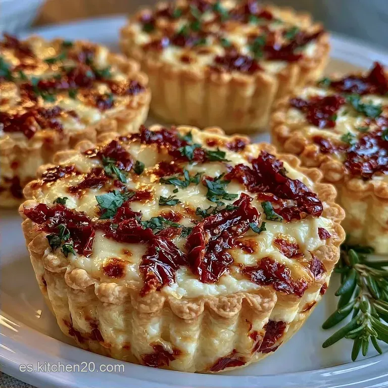 Tartaleta De Queso Y Tomates: Base Crocante