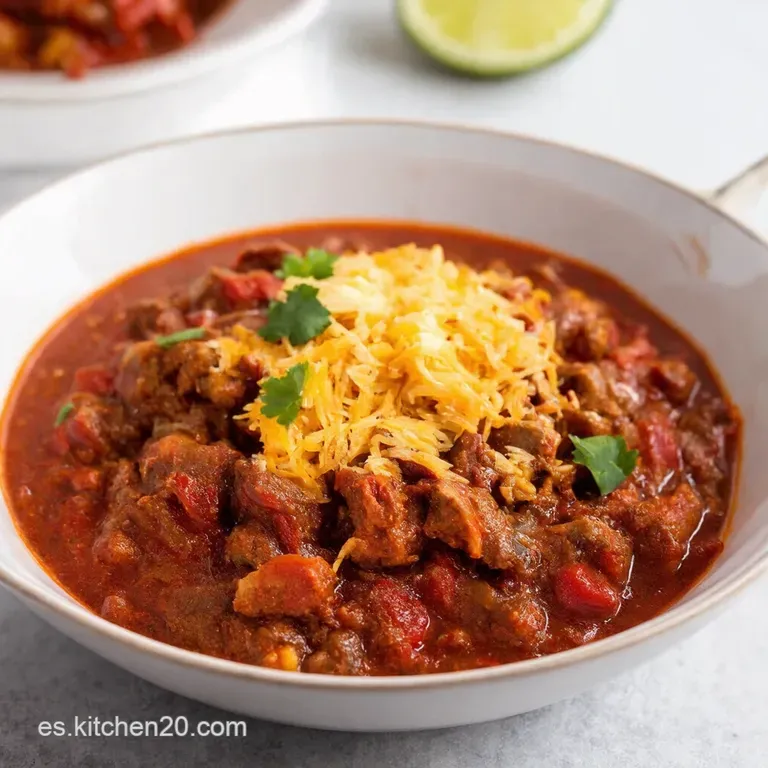 Texas Heat Aut&eacute;ntico Chili Con Carne