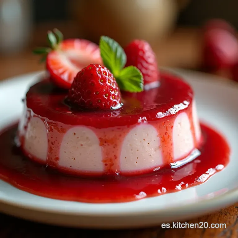 Tiramis&uacute; De Frutas Rojas Con Coulis Casero presentation