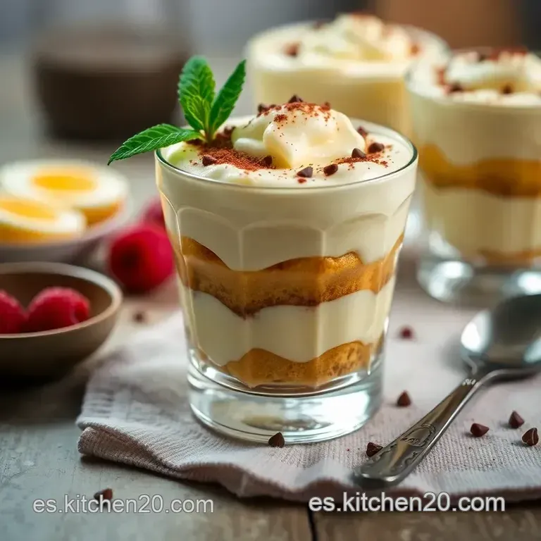 Tiramis&uacute; En Vasitos: Sabor a Fiesta presentation