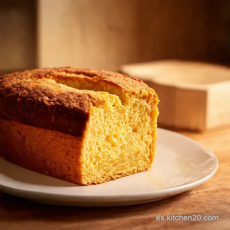 Torta M&aacute;gica De Tres Ingredientes presentation