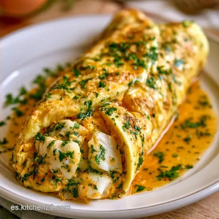 Tortilla Con Bacalao: Jugosa y Proteica