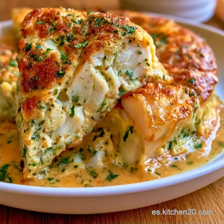 Tortilla de Bacalao con Pimiento Verde