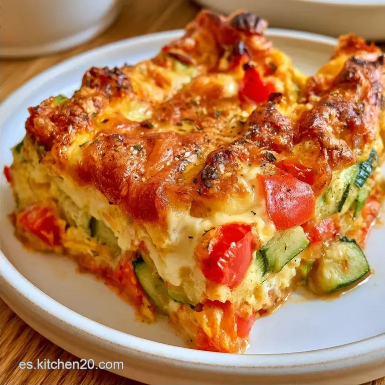 Tortilla de Patatas con Verduras al Horno en 45 Minutos
