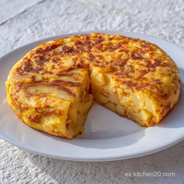 Tortilla De Patatas: Ligera Y Jugosa