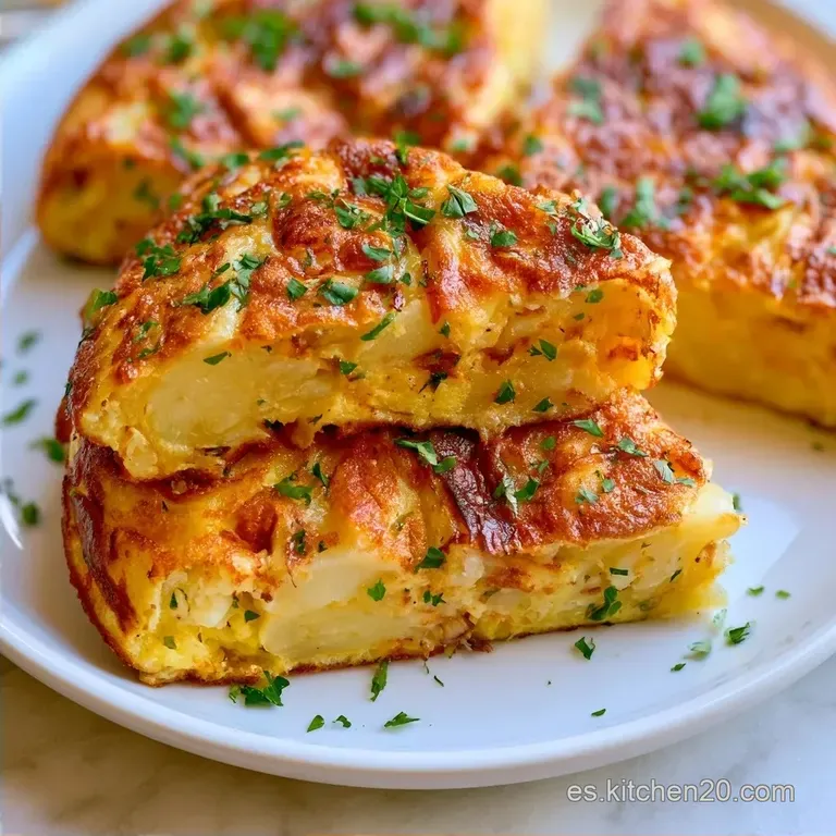 Tortilla de Patatas de Abuela: Corazón Cremoso