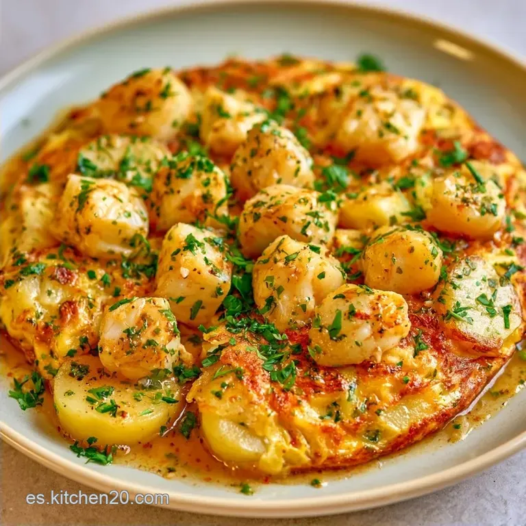 Tortilla de Patatas y Pescado Saludable