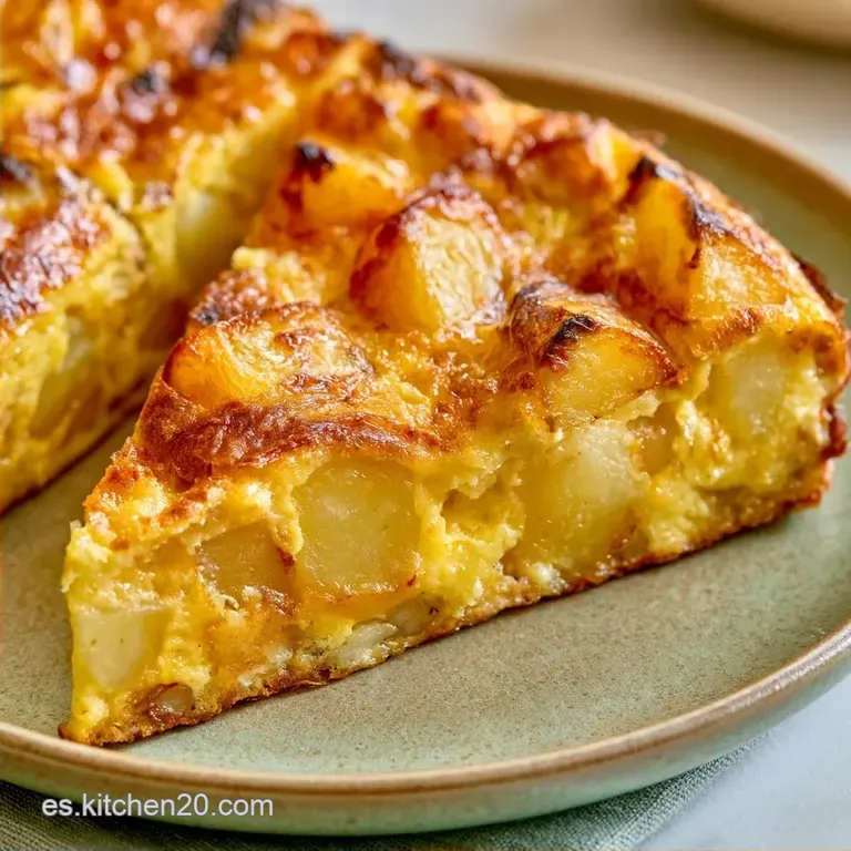 Tortilla De Patatas Ligera y Casera