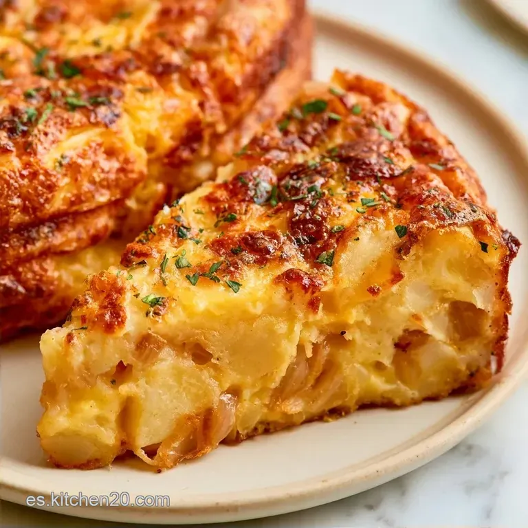 Tortilla Española con Cebolla