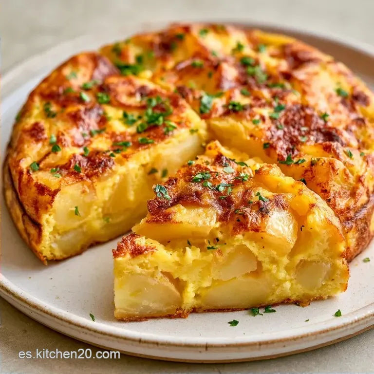 Tortilla Española Receta Original: Jugosa