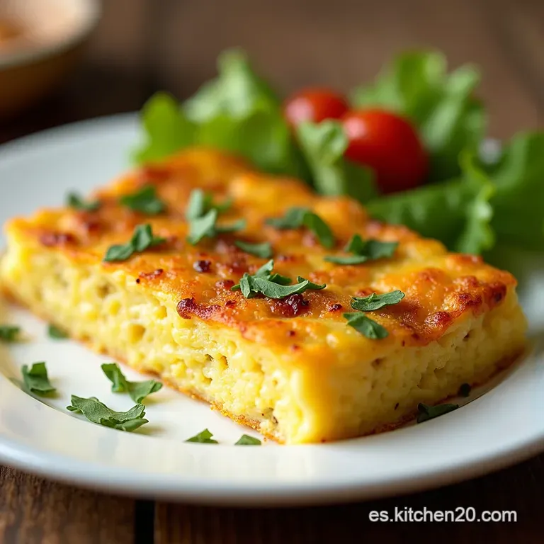 Tortilla de la Abuela Cuando la Cartera Est&aacute; en Blanco y el Hambre es Grande