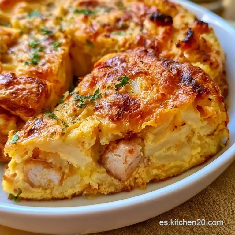 Tortilla Rellena Serranito: Centro Jugoso