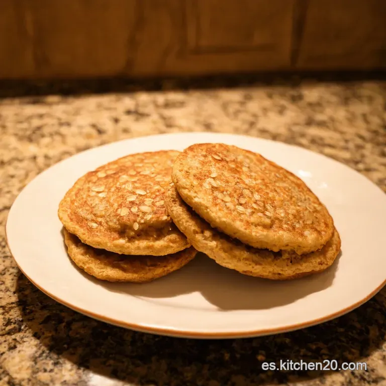 Tortitas De Avena Esponjosas El Desayuno Campe&oacute;n presentation