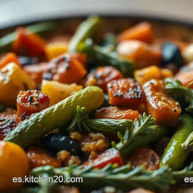 Verduras al Horno Estilo Mediterr&aacute;neo